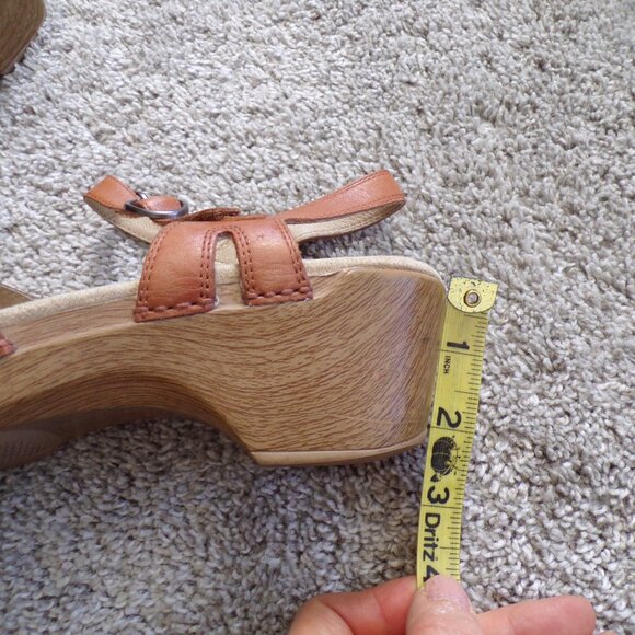 Dansko leather platform sandals 39 - Picture 5 of 12